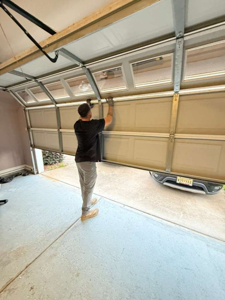Garage door repair work, gallery photo 12